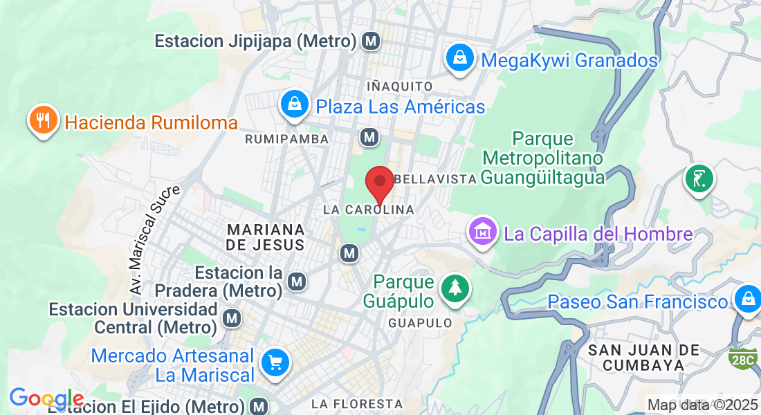 RG79+W35, Av. de los Shyris, Quito 170135, Ecuador