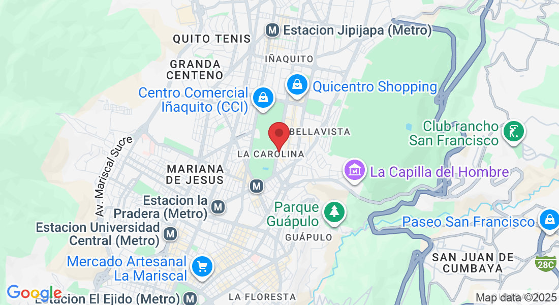 RG79+W35, Av. de los Shyris, Quito 170135, Ecuador