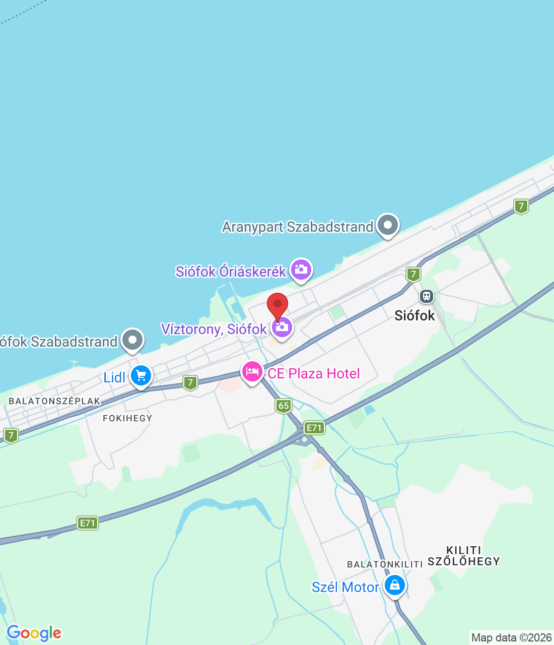 Siófok, Batthyány Lajos u. 12, 8600 Hungary