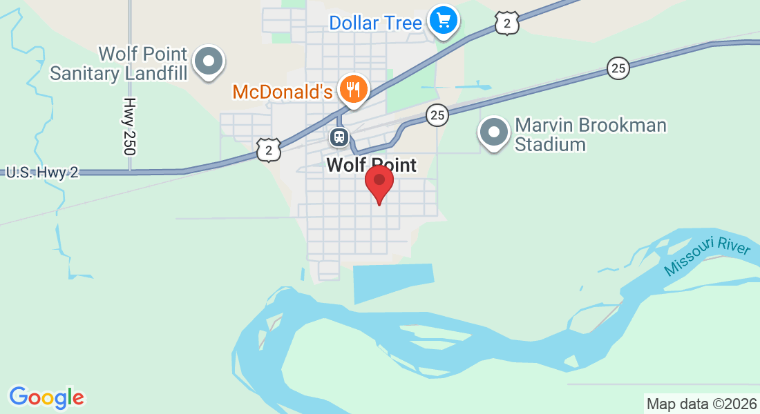 113 Edgar St, Wolf Point, MT 59201, USA