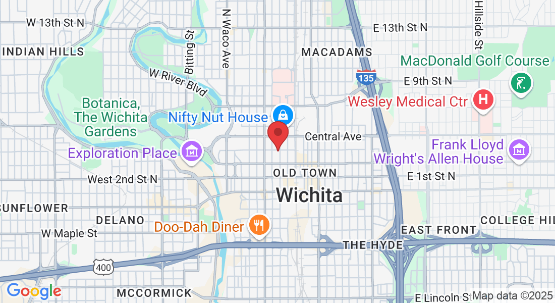 421 E 3rd St N, Wichita, KS 67202, USA