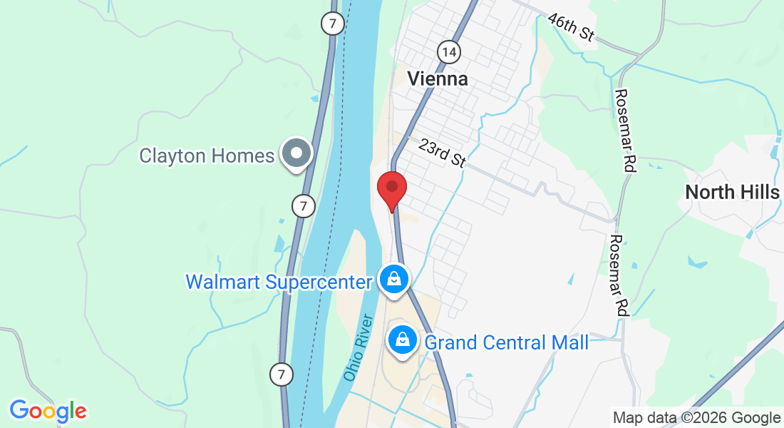 1411 Grand Central Ave suite 1, Vienna, WV 26105, USA