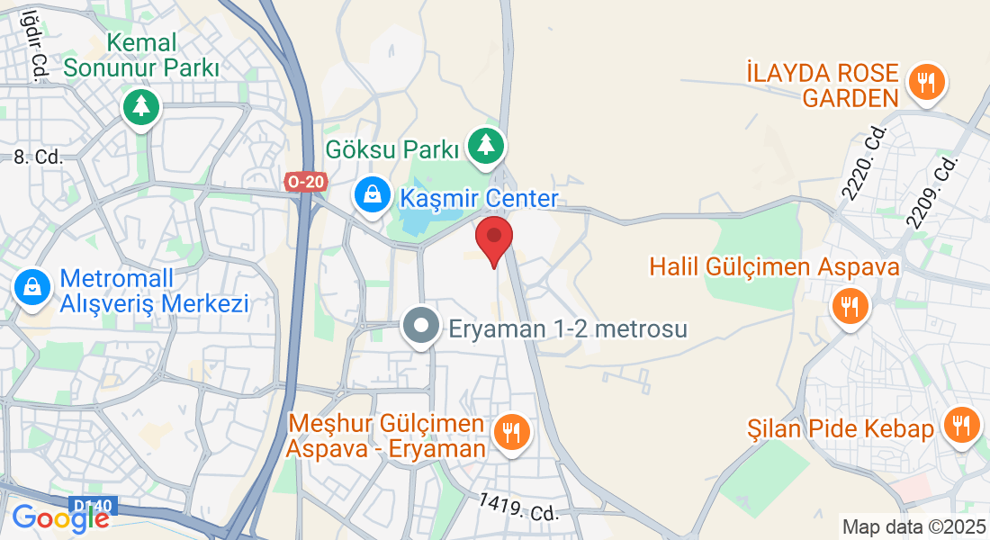 Arkadya Göksu, Şehit Osman Avcı, Malazgirt 1071. Cd. No:49 B E(53, 06820 Etimesgut/Ankara, Türkiye