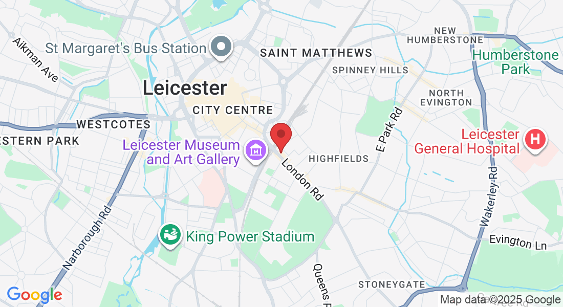 60 London Rd, Leicester LE2 0QD, UK