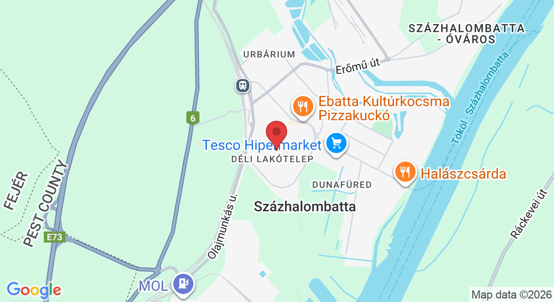 Százhalombatta, Piac tér C/16, 2440 Magyarország