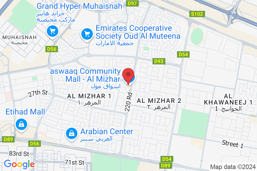 Aswaaq Centre, 220 St., Al Mizhar - 1 - المزهر - المزهر ١ - دبي - United Arab Emirates