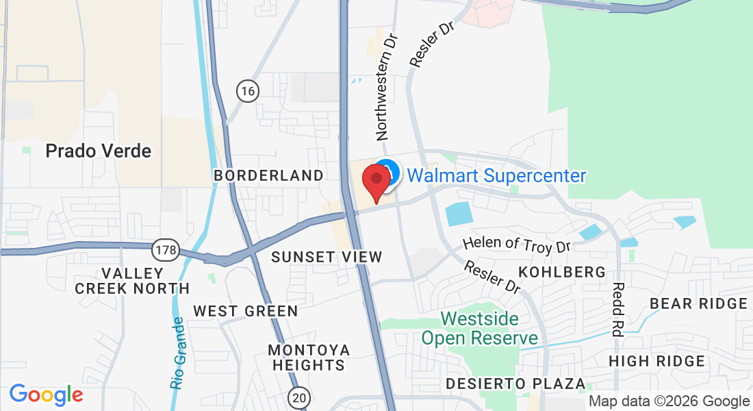 7831 Paseo del Norte, El Paso, TX 79912, USA