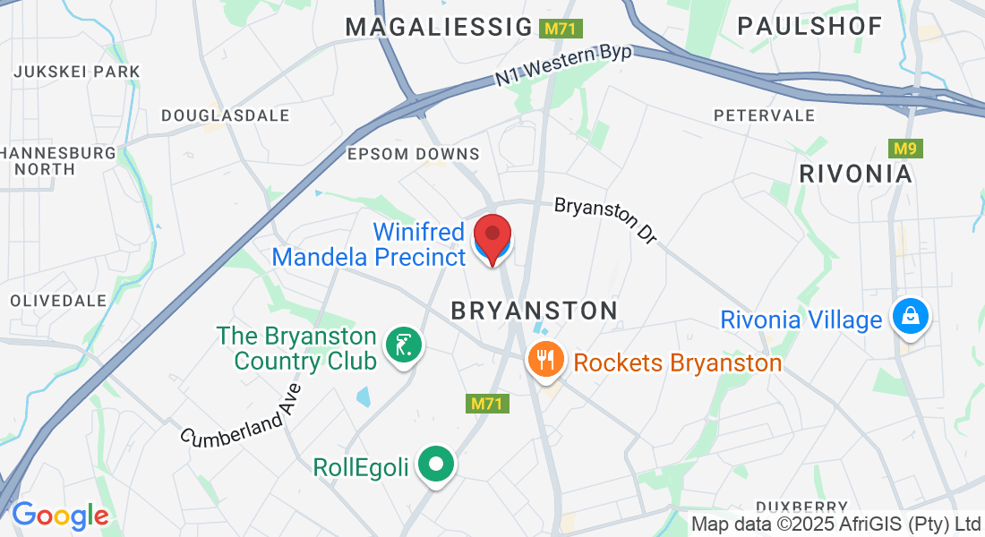Winnie Mandela Drive &, Wedgewood Link Rd, Bryanston, Sandton, 2191, South Africa