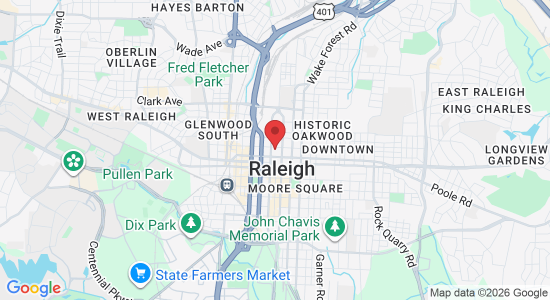 11 W Jones St, Raleigh, NC 27601, USA