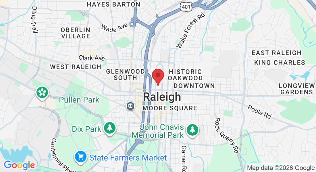 11 W Jones St, Raleigh, NC 27601, USA