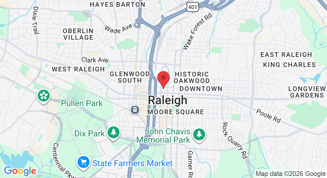 11 W Jones St, Raleigh, NC 27601, USA