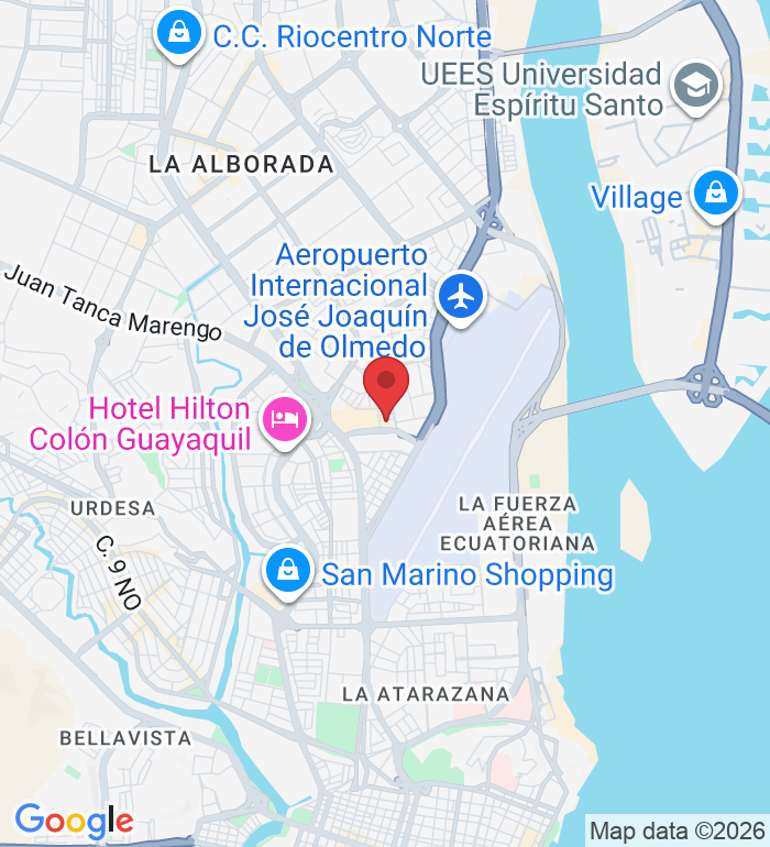Joaquín José Orrantia González y Dr.Leopoldo Benitez Vinueza S/N, 090513 Guayaquil, Ecuador
