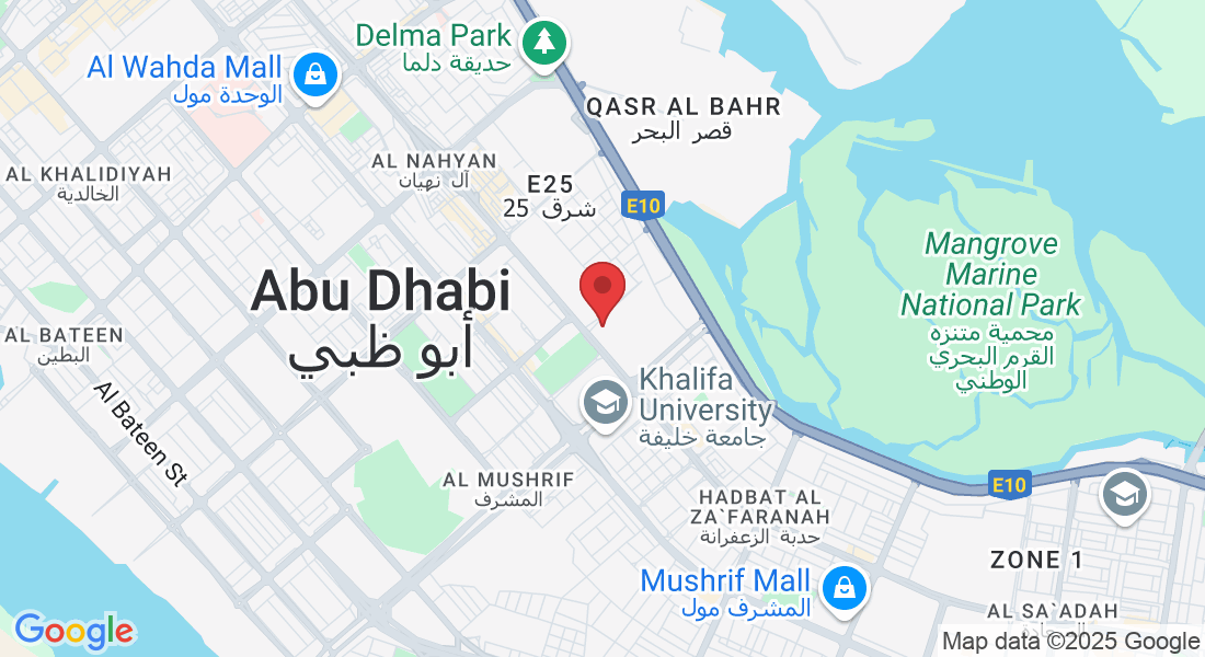 925 Sultan Bin Zayed The First Street (Al Muroor Road) - آل نهيان - شرق 25 - أبو ظبي - United Arab Emirates