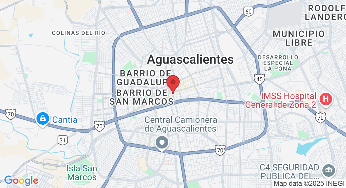 5 de Mayo 105, Zona Centro, 20000 Aguascalientes, Ags., Mexico