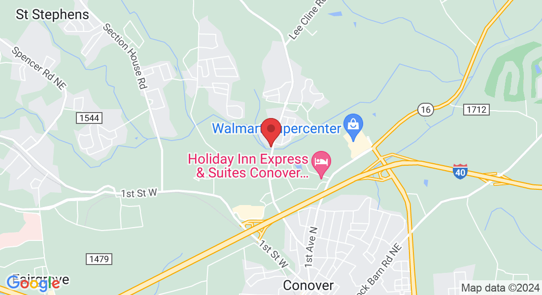 1205 County Home Rd, Conover, NC 28613, USA