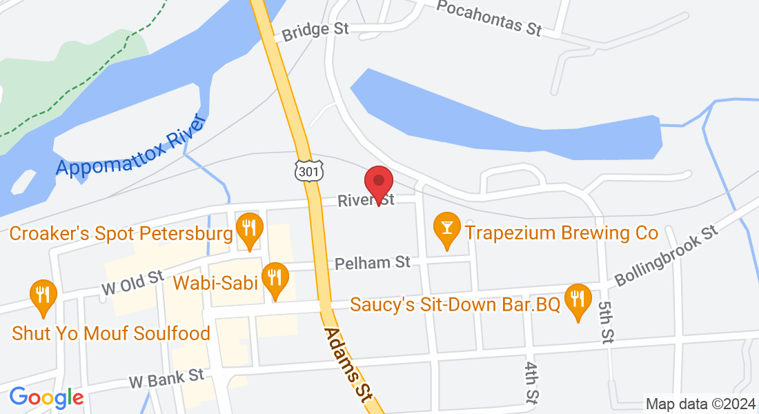 136 River St, Petersburg, VA 23803, USA