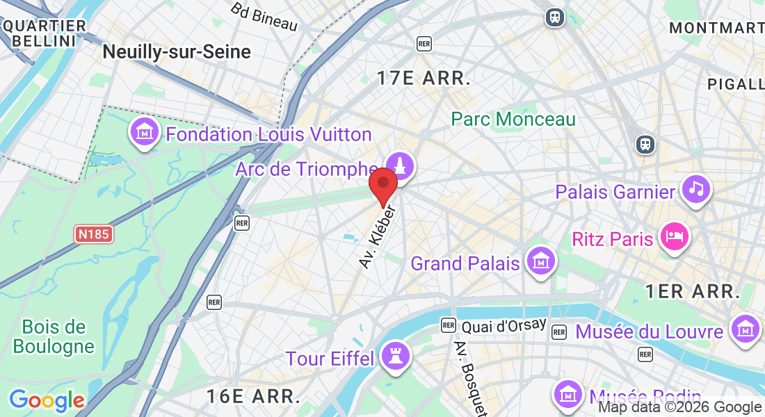 7 Rue Lauriston, 75116 Paris, France