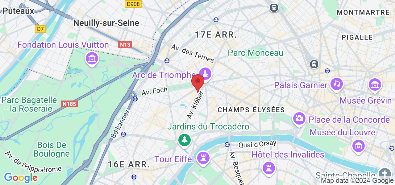 7 Rue Lauriston, 75116 Paris, France