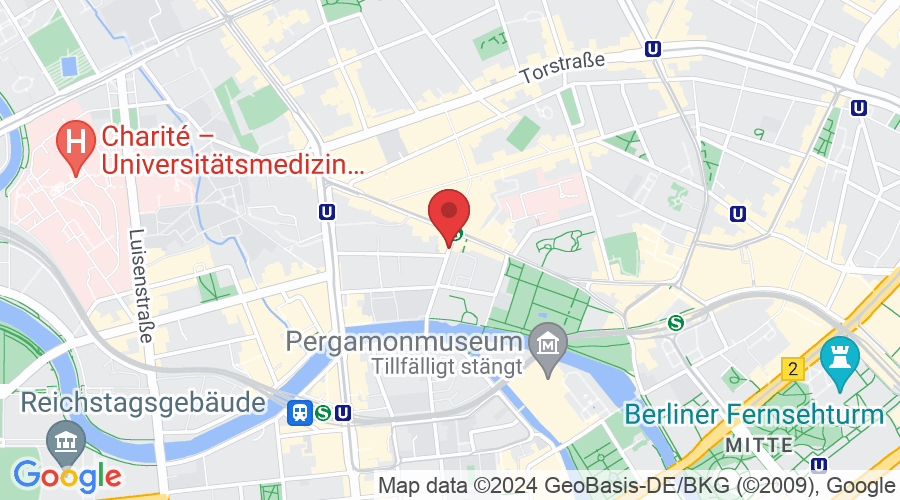 Tucholskystraße 15, 10117 Berlin, Tyskland