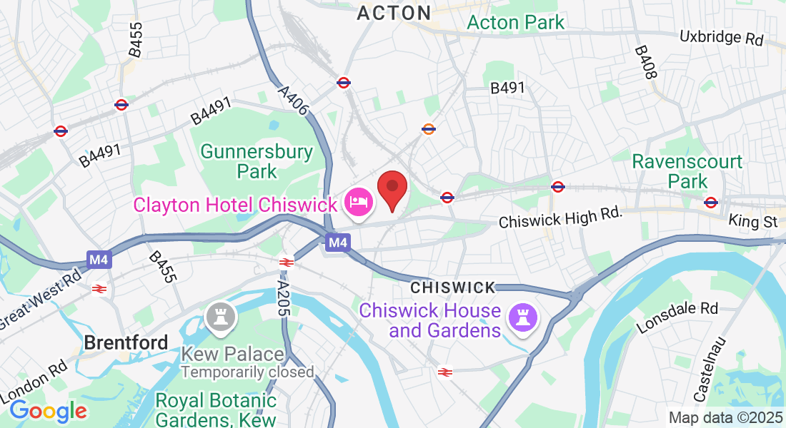 566 Chiswick High Rd., Chiswick, London W4 5YA, UK