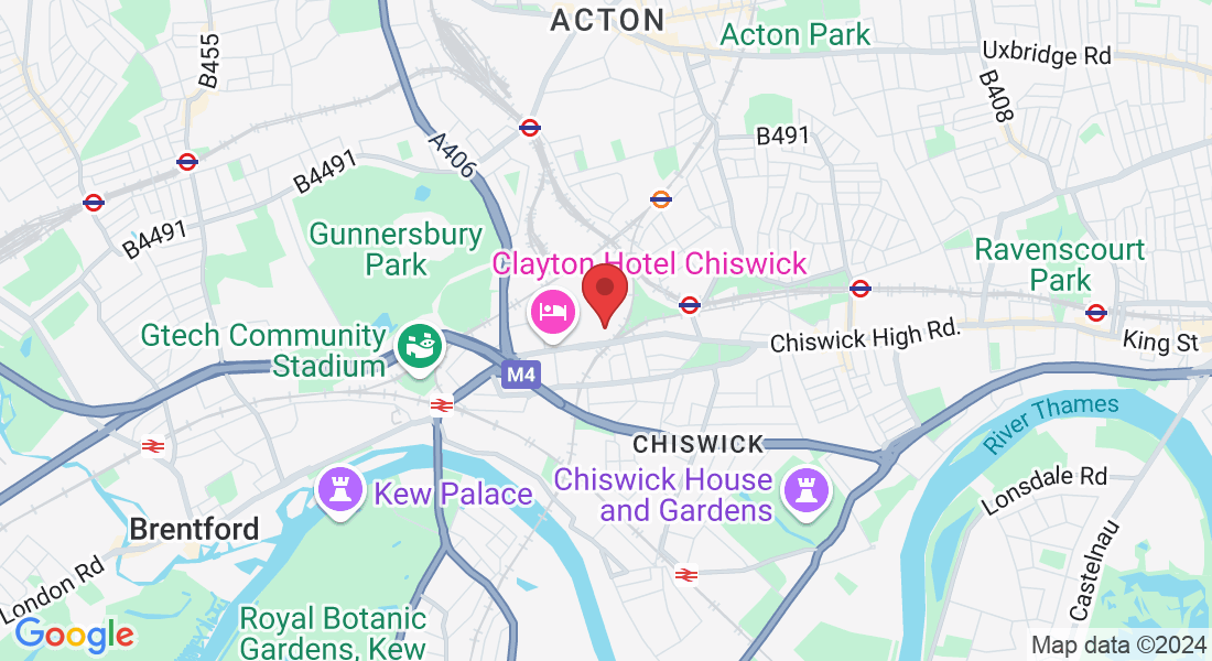 566 Chiswick High Rd., Chiswick, London W4 5YA, UK