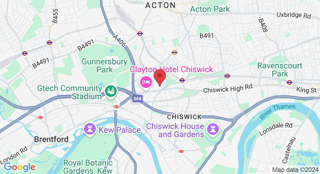 566 Chiswick High Rd., Chiswick, London W4 5YA, UK