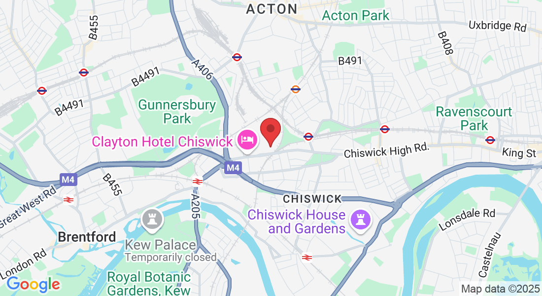 566 Chiswick High Rd., Chiswick, London W4 5YA, UK