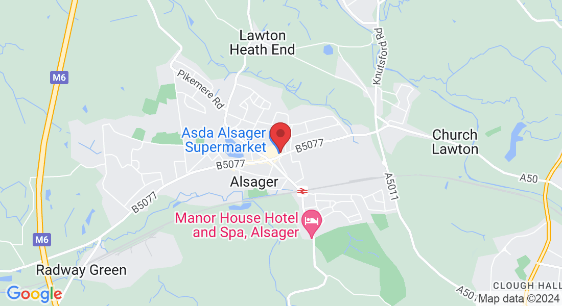 Lawton Rd, Alsager, Stoke-on-Trent ST7 2AA, UK