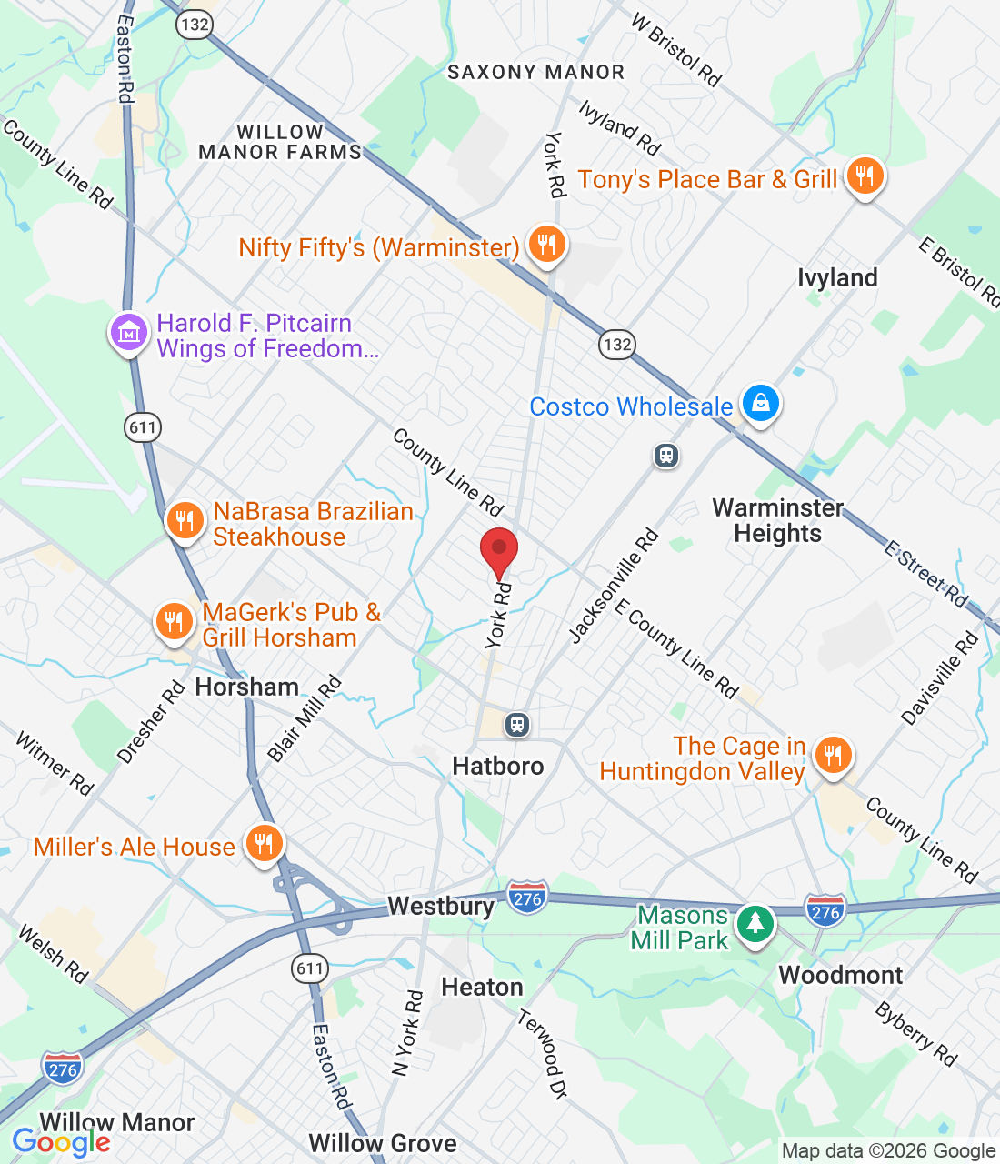 431 N York Rd, Hatboro, PA 19040, USA