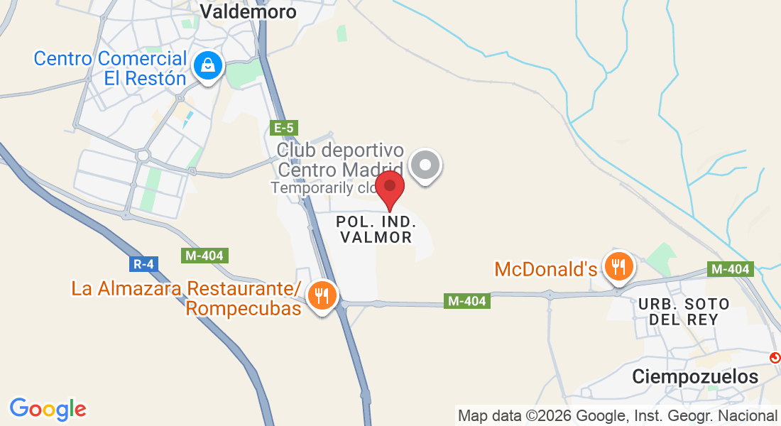 C. Buzanca, 4, 28341 Valdemoro, Madrid, España