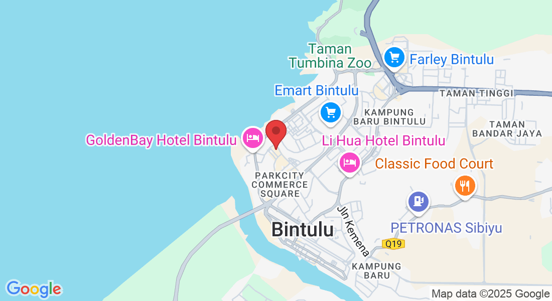 Ground Floor, Lot No. 4080, Phase 5, Jalan Kambar Bubin, Parkcity Commerce Square, 97008 Bintulu, Sarawak, Malaysia