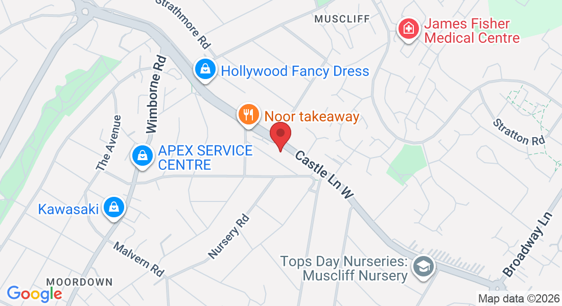 86-88 Castle Ln W, Bournemouth BH9 3JU, UK
