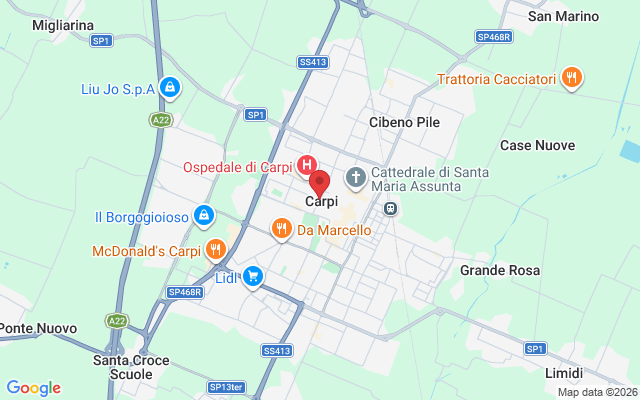 41012 Carpi MO, Italia