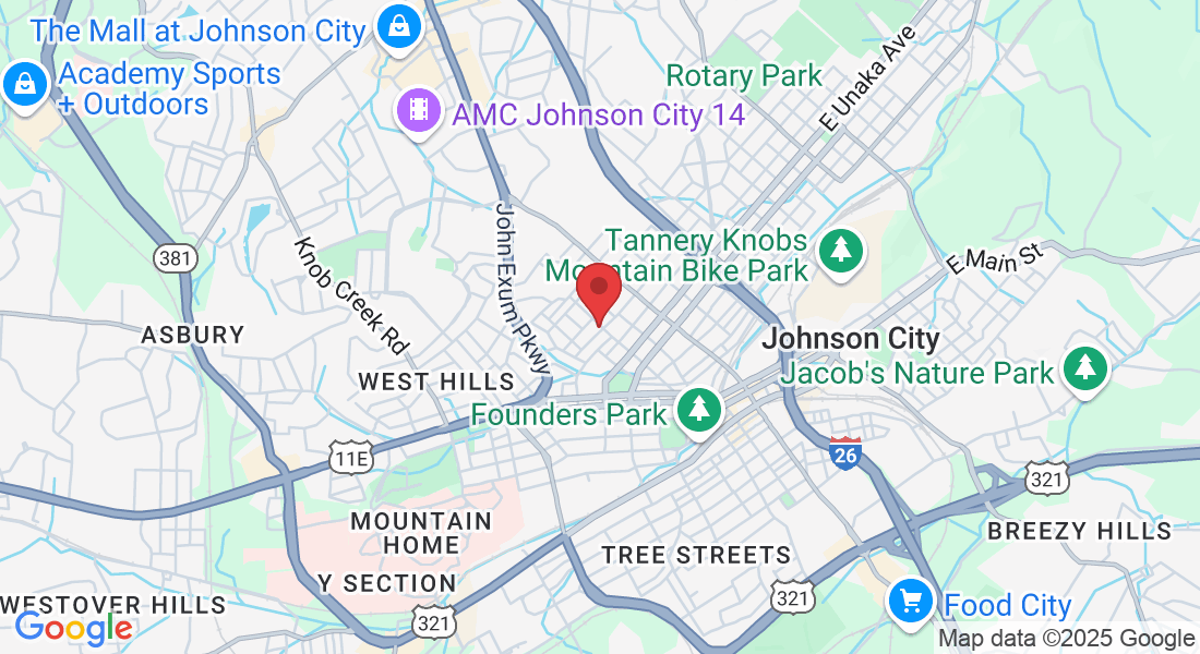 300 W Chilhowie Ave, Johnson City, TN 37604, USA