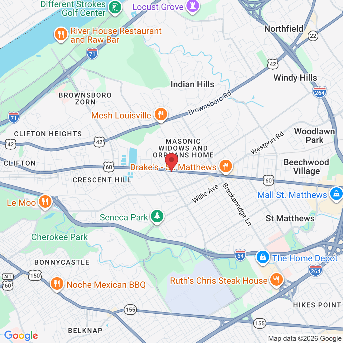 3418 Frankfort Ave, Louisville, KY 40207, USA