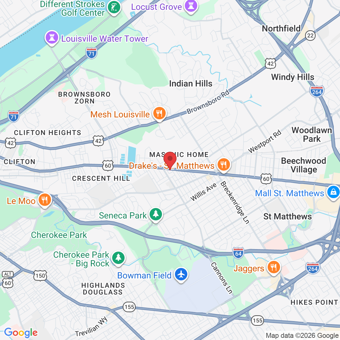3418 Frankfort Ave, Louisville, KY 40207, USA
