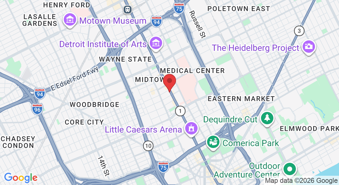 4135 Woodward Ave, Detroit, MI 48201, USA