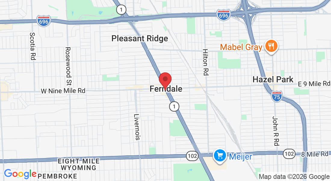 22741 Woodward Ave, Ferndale, MI 48220, USA