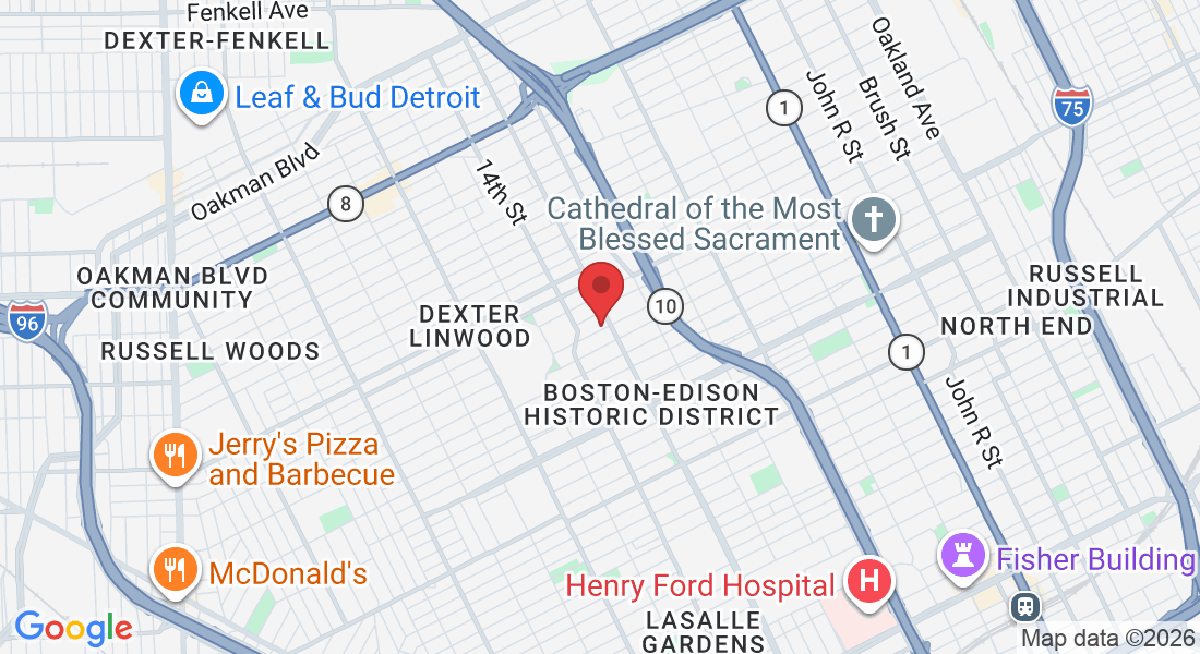 1936 Lawrence St #2e, Detroit, MI 48206, USA