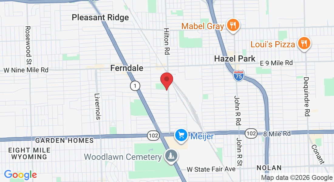 1149 Hilton Rd suite 205, Ferndale, MI 48220, USA