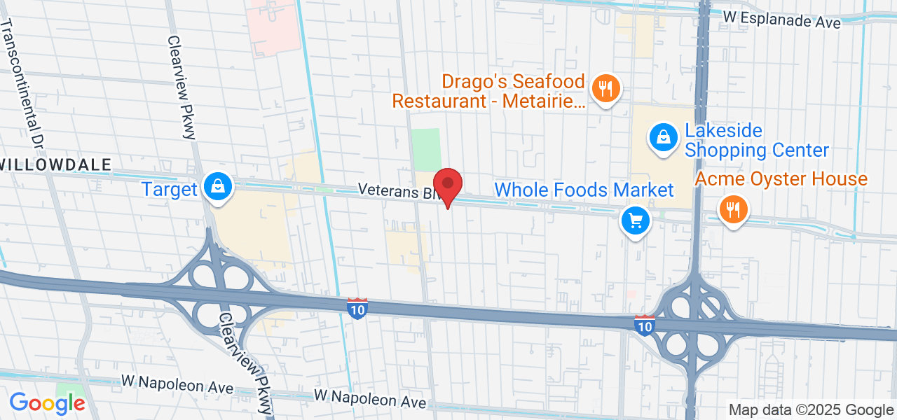 3848 Veterans Memorial Blvd Suite 102, Metairie, LA 70002, USA