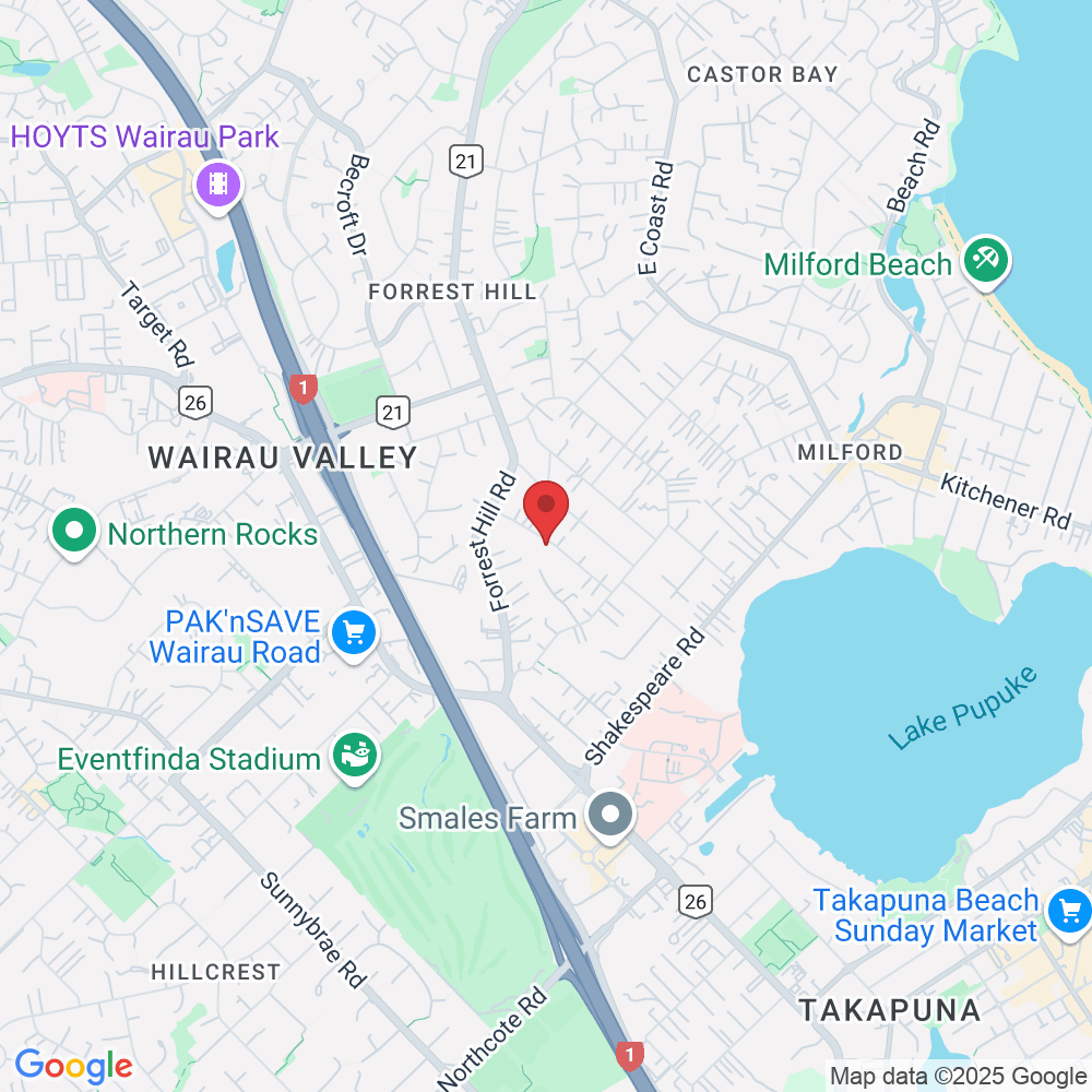 26A Belmont Terrace, Milford, Auckland 0620, New Zealand