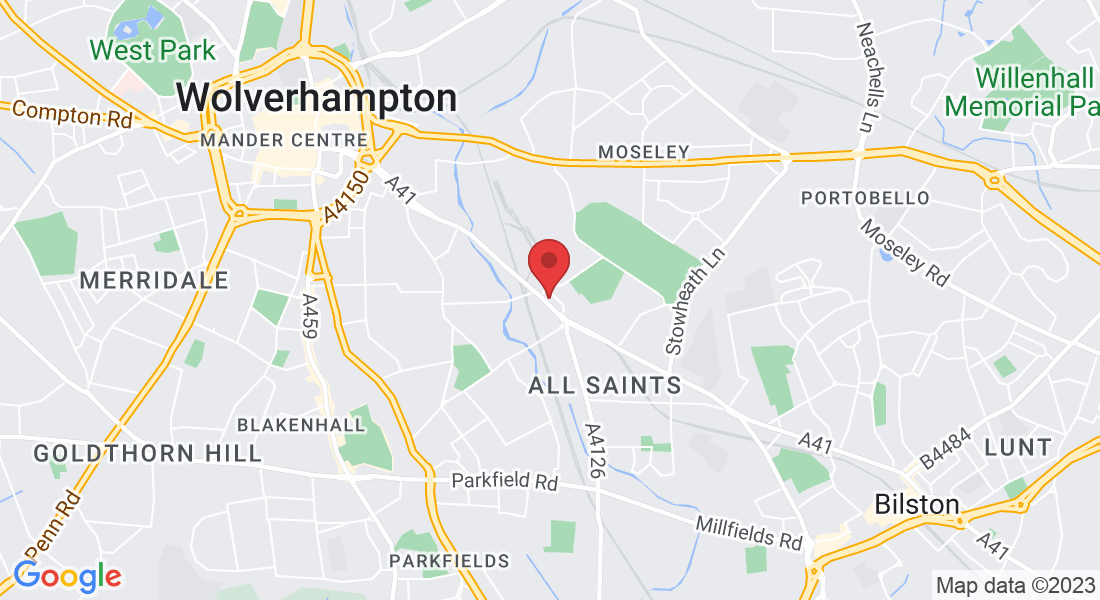 Bilston Rd, 247 Bilston Rd, Wolverhampton WV2 2JW, UK