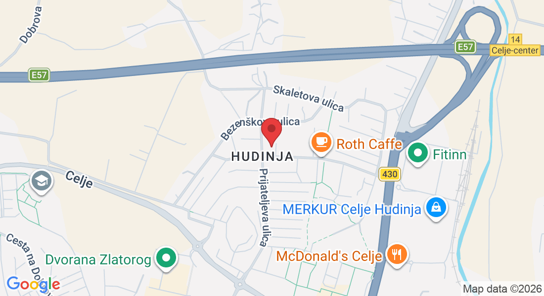 Ulica Frankolovskih žrtev 44, 3000 Celje, Slovenia