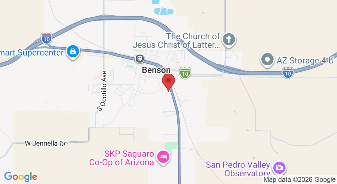 670 AZ-80, Benson, AZ 85602, USA