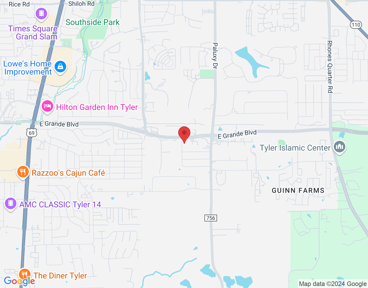 1505 E Grande Blvd, Tyler, TX 75703, USA