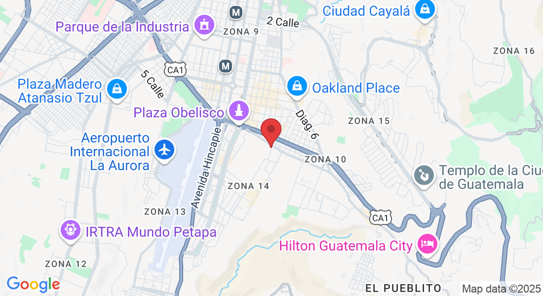 Ciudad de, 6A Avenida 20-25, Cdad. de Guatemala 01010, Guatemala