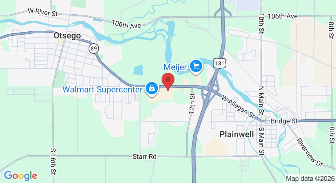 380 Oaks Crossing Suite A & B, Plainwell, MI 49080, USA