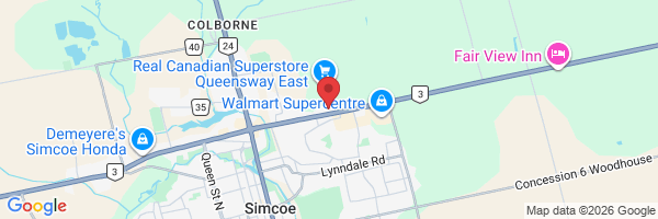 121 Queensway East, Simcoe, ON N3Y 4M5, Canada