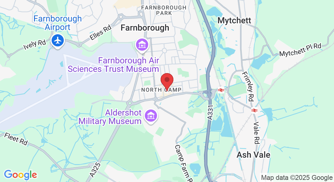 14 Camp Rd, North Camp, Farnborough GU14 6EY, UK